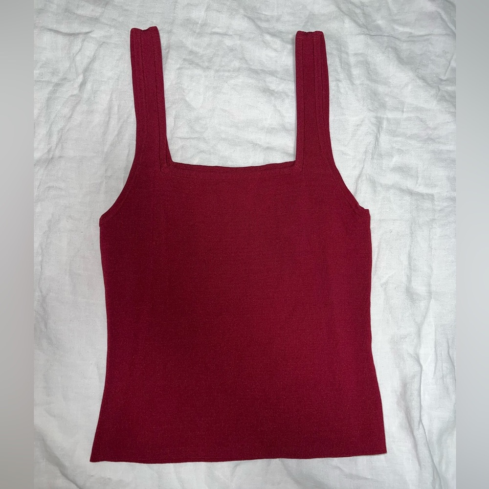 red bodycon tank from LF / SEEK
